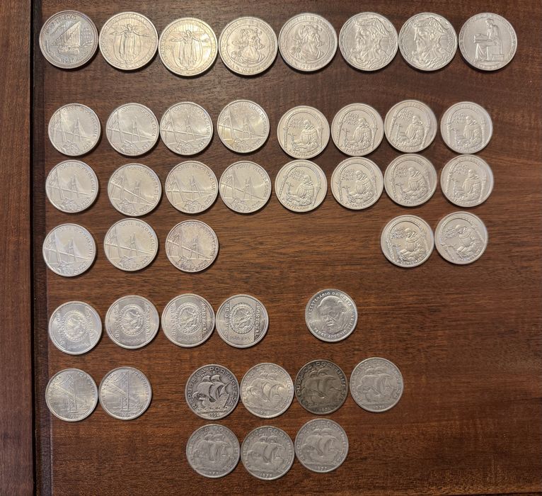 Coleção de Moedas de Prata