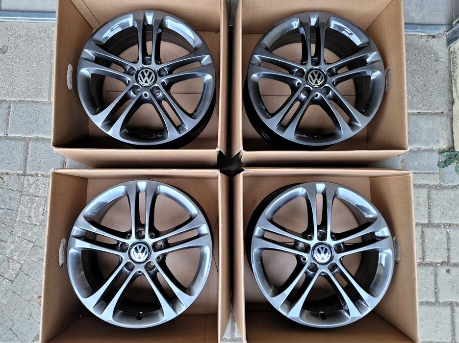 Alufelgi 17 5x112 VW Golf Passat Tiguan Jetta Touran Caddy T-Roc 808#