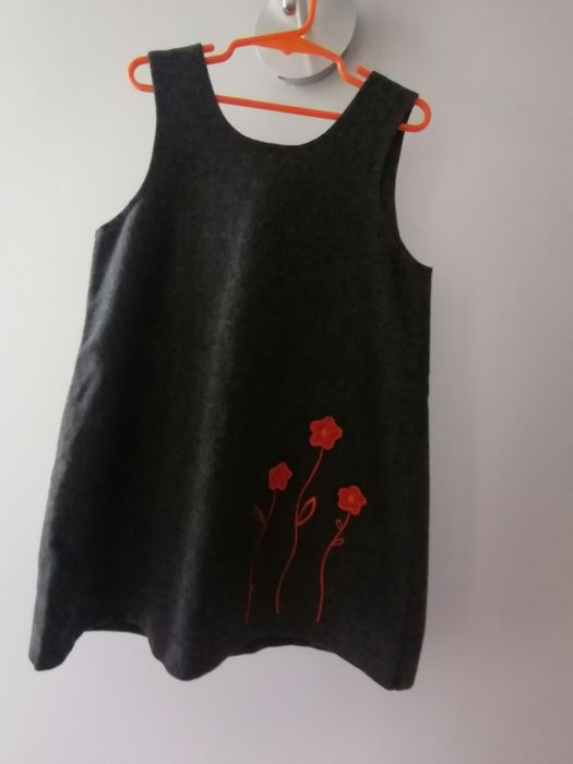 Saia vestido de menina 6 anos