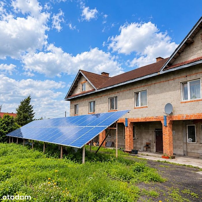 Dom 300 m² | 3–4 mieszkania | działka 2400 m² | fotowoltaika