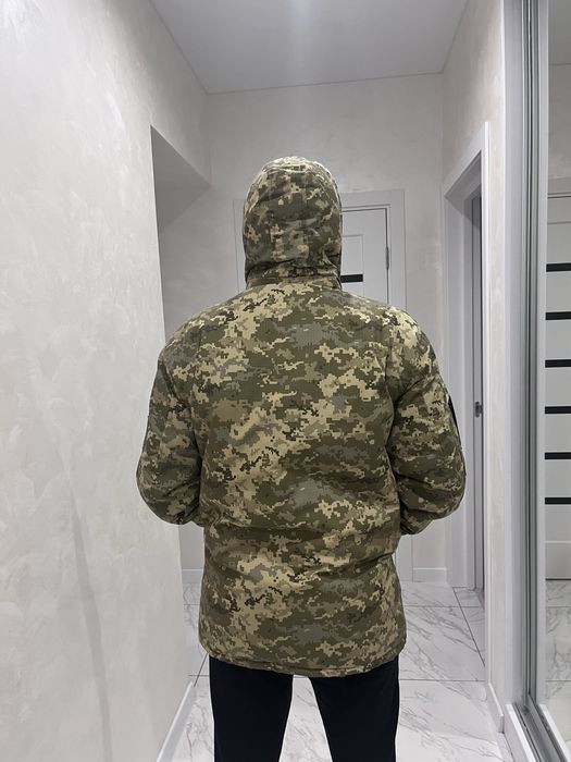 Військова зимова куртка, бушлат на махрі. Розмір 52