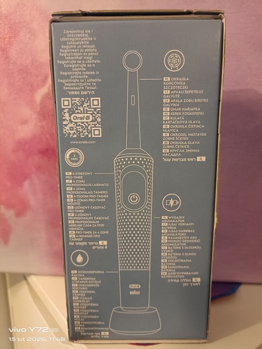 Szczoteczka do zębów oralB