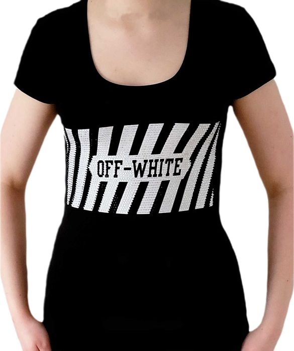 Koszulka damska OFF WHITE zdobienia