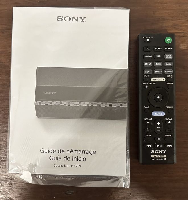 Soundbar Sony HT‑ZF9 3.1 400w