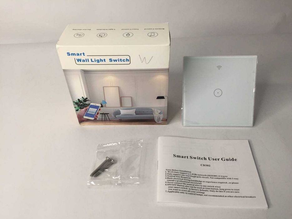 Интеллектуальный настенный выключатель WiFi Smart Switch CD302 200 грн. Інша техніка для
