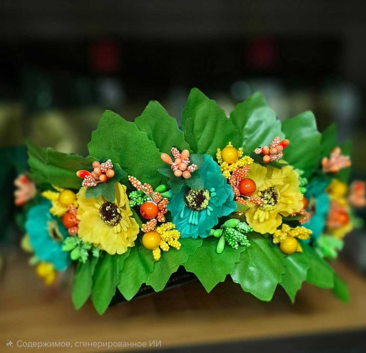 Вінок на голову ручної роботы