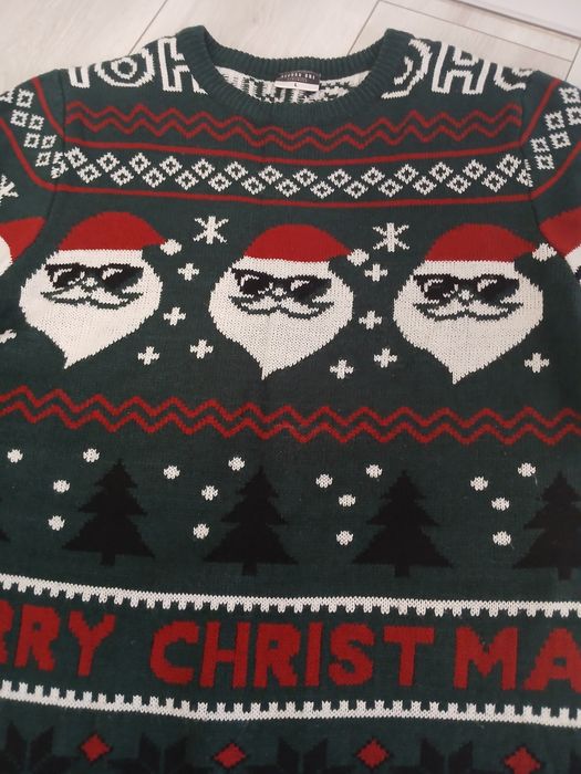 Męski świąteczny sweter Boże Narodzenie