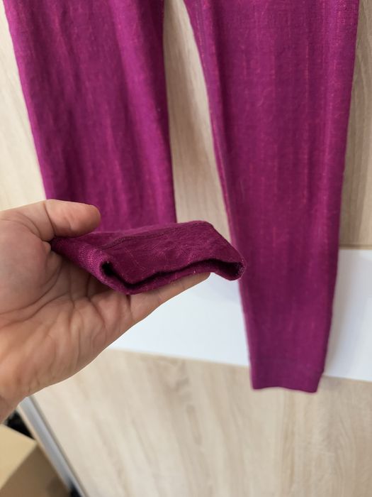 Legginsy Devold XS 80% merino wool merynos thermolite termo zimowe