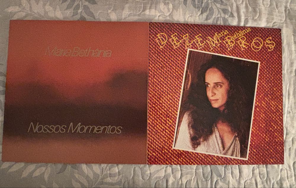 Pack 2 vinis da Maria Bethania