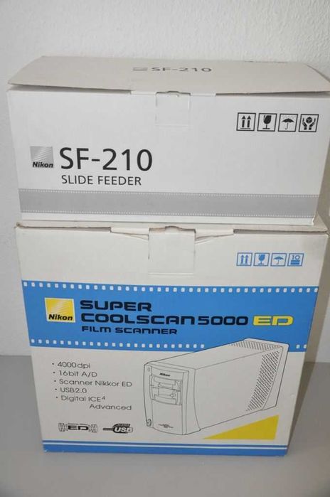 Nikon Coolscan 5000 ED w komplecie. NIKON + SF-210 + FH-3 + Silverfast
