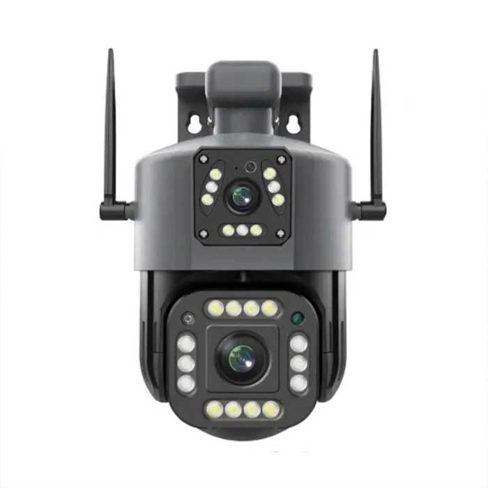 Вайфай Камера відеонагляду 8мп вулична поворотна нічна V380 SC03 wifi