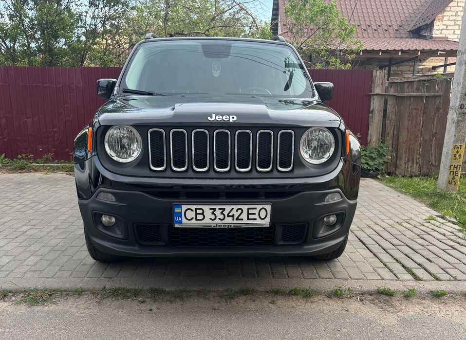 Jeep Renegade Latitude 2017 перед максимальна комплектація