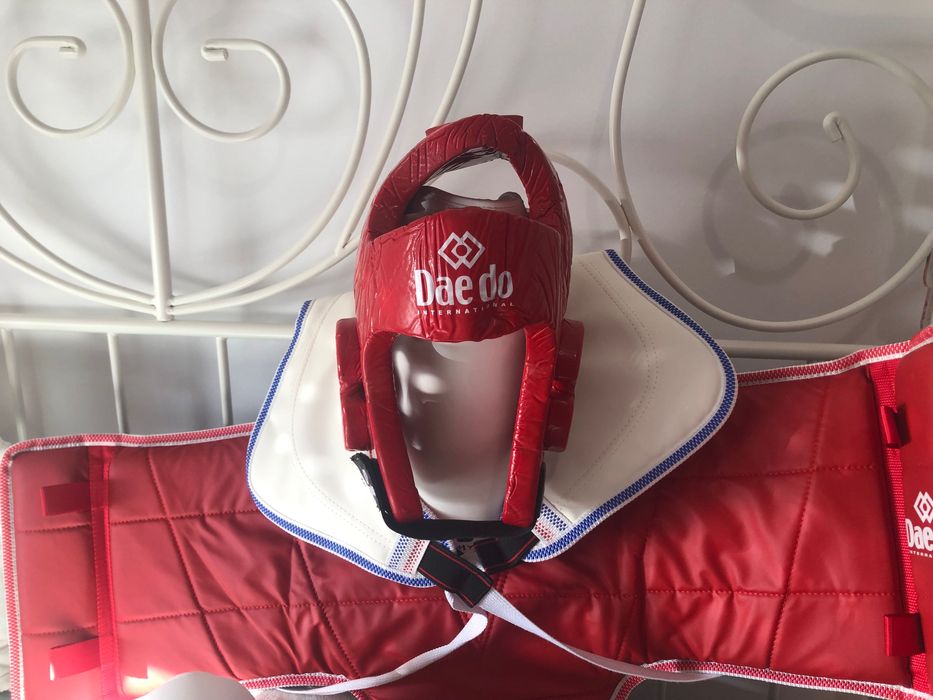 Equipamento de proteção de taekwondo
