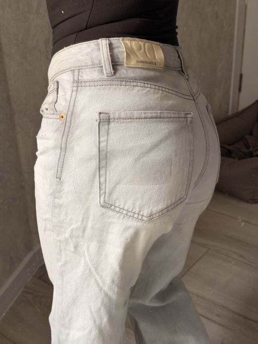 Джинси stradivarius wide leg