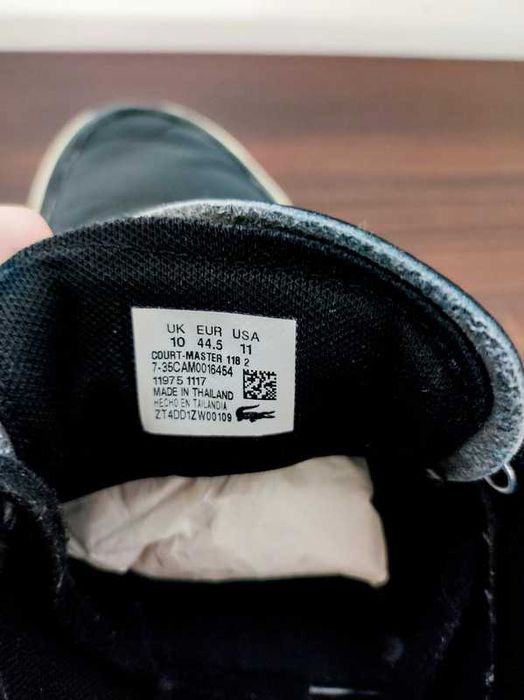 Lacoste trampki, sneakersy Court-Master, rozmiar 44,5