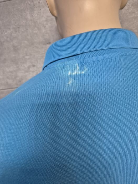 Koszula polo Lacoste Classic Fit niebieska rozm S