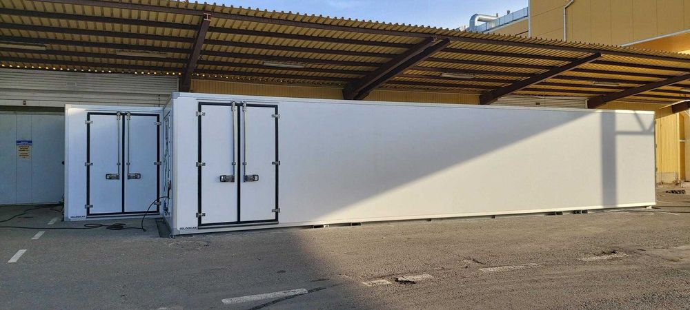 Nowość, kontener chłodnia/mroźnia 13960x3250x2860mm, 107,3m3 39europal