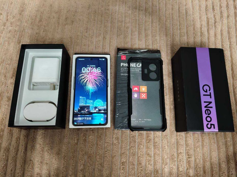 Realme GT Neo 5, 12/256, белый, 8 gen 1