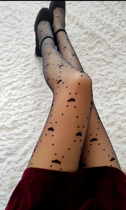 Rajstopy 20 den Sweet wzorzyste S-L