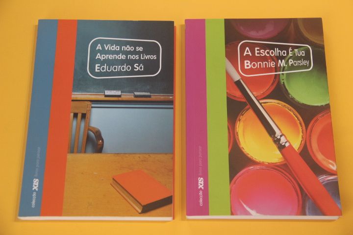 Livros "Simplifique a sua vida" + "A escolha é tua" etc