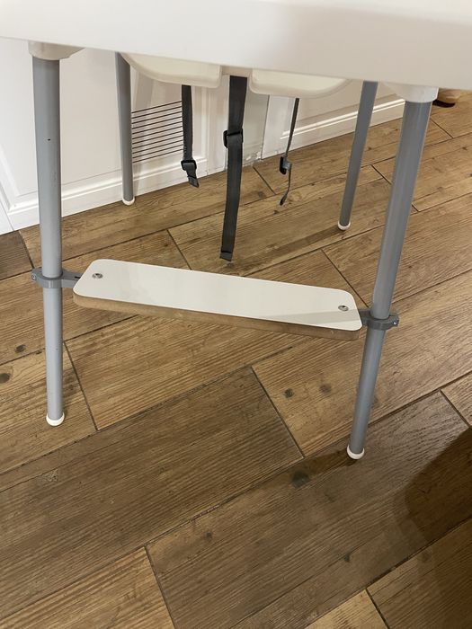Krzeselko ikea antilop podnozek poduszka