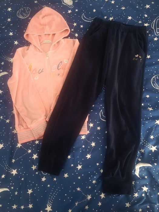 Dres welurowy 134/140