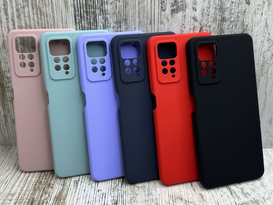 Чехол софттач Silicone Case на Redmi Note 12 Pro/ Note 11 Pro Чохол