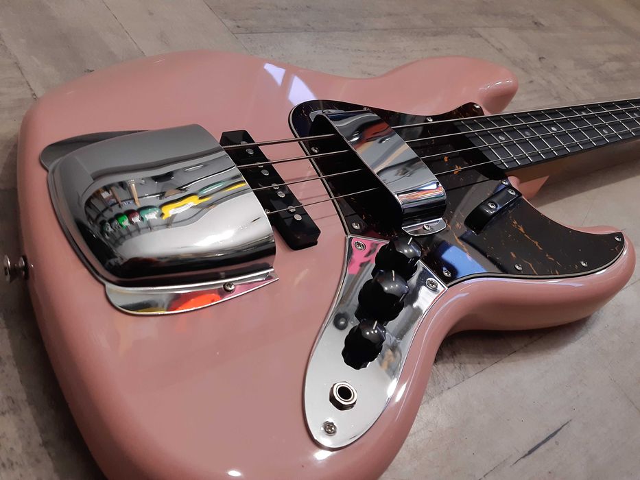 Gitara Basowa Auriga Jazz Bass -Pink- wysyłka Gratis lub zamiana