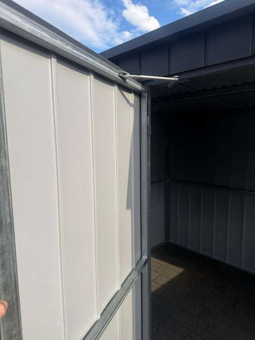 Garaż blaszany 3x2 z wiatą 2m - solidny, nowy, producent HIT CENOWY
