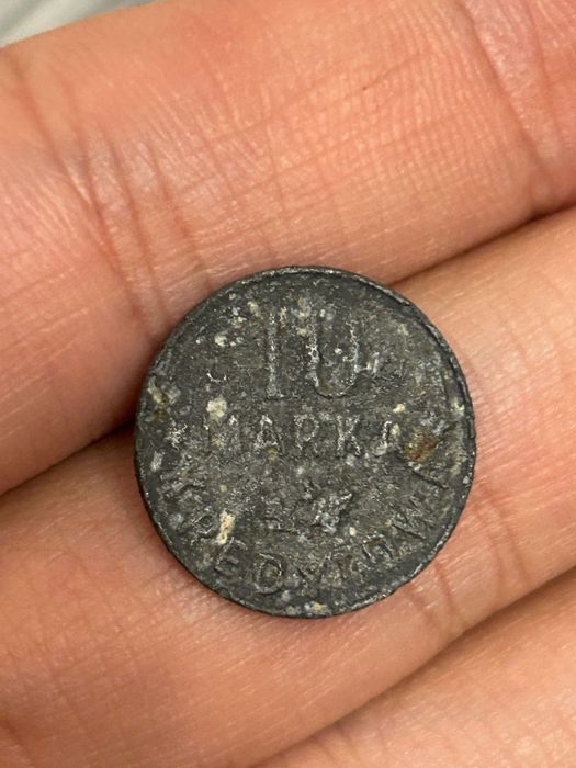 Moneta 33 Pułk Piechoty Łomża WP 1939 2 RP odznaka medal hełm bagnet szabla