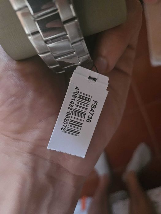 Relógio Fossil FS4736 – Novo, Nunca Usado