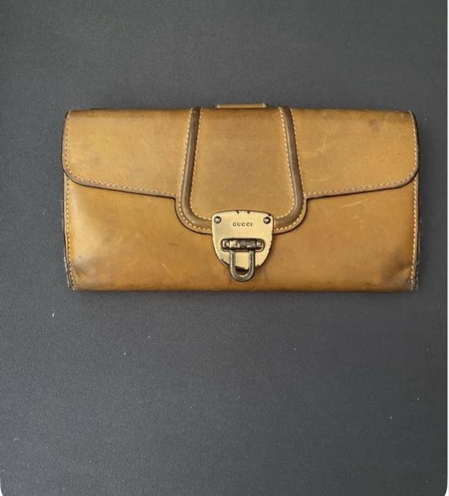 Шкіряний гаманаць Gucci,Gianfranco Ferre!