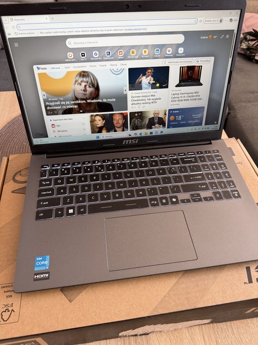 laptop msi modern 15 i3 1315u 8gb 512gb