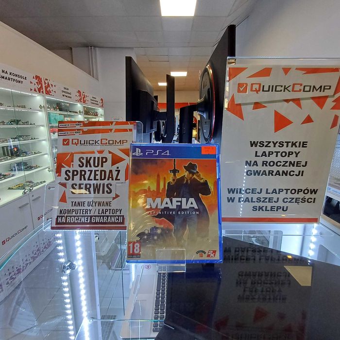 Gra PlayStation 4 PS4 / PS5 NOWA Mafia Definitive Edition PL Gwa 1 rok