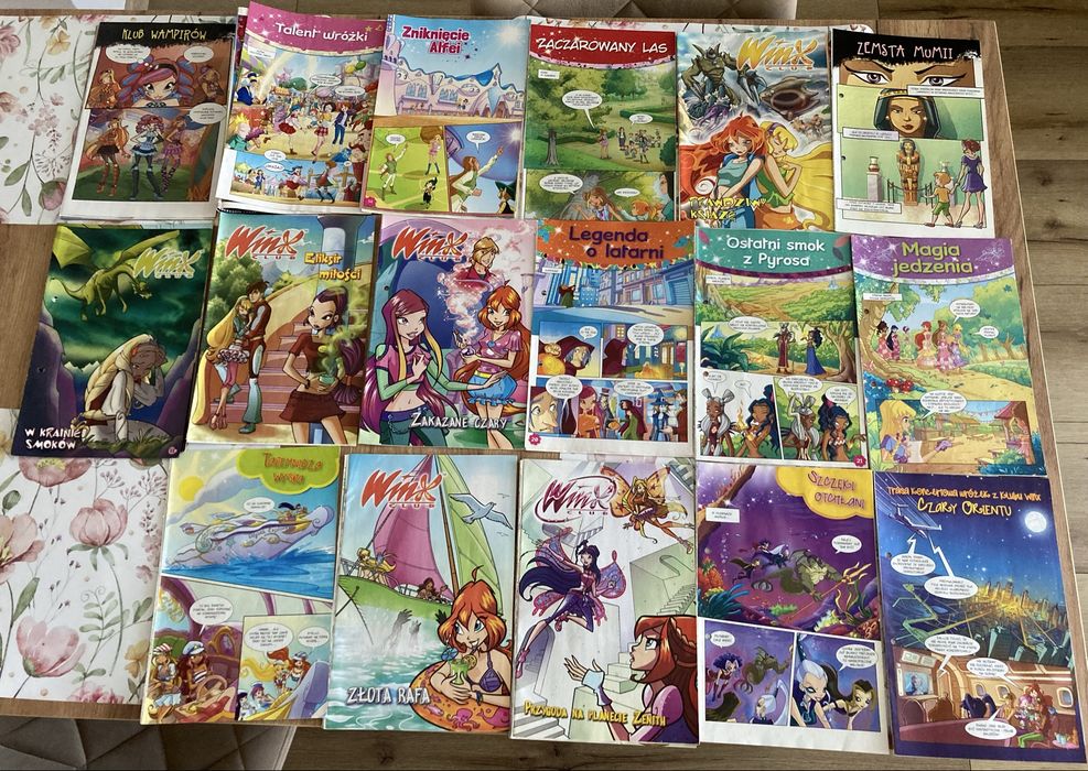 Komiks Magazyn Winx Club zestaw