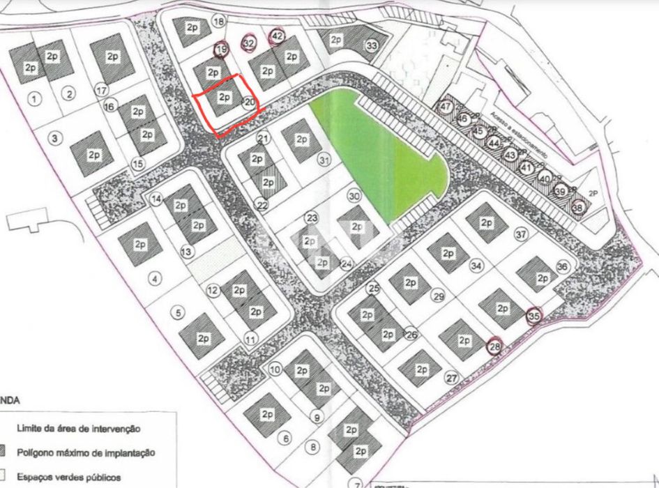 Lote de terreno urbanizado para construcao com 350m2.