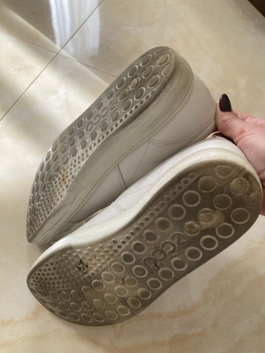 Кросівки кеди шкіра Ecco 39 р