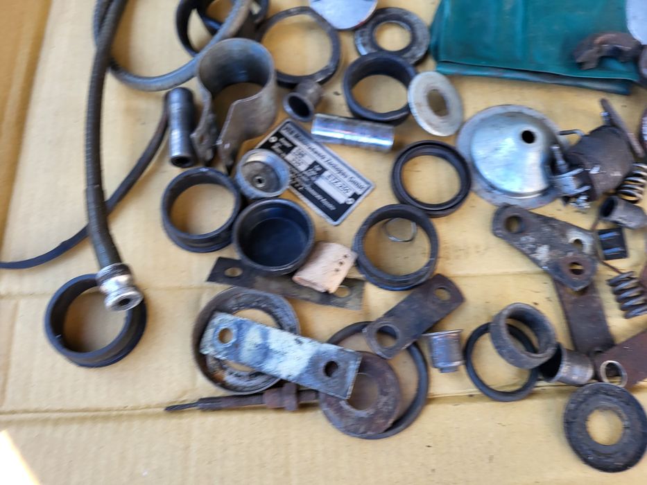 Pakiet części motocyklowych WSK 125 175 oś klakson pokrowiec Simson WF