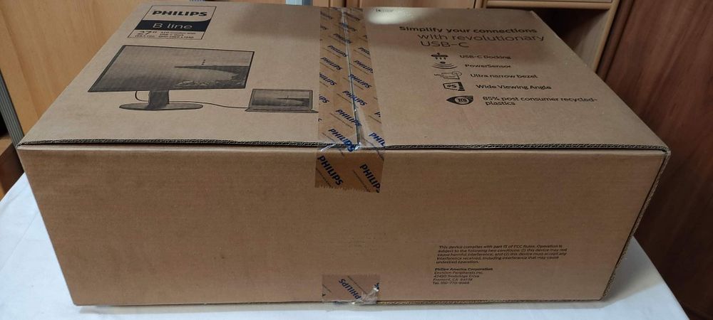 Monitor PHILIPS 272B7QUPBEB/00 27" 2560x1440px IPS QuadHD,USB-C Nowy