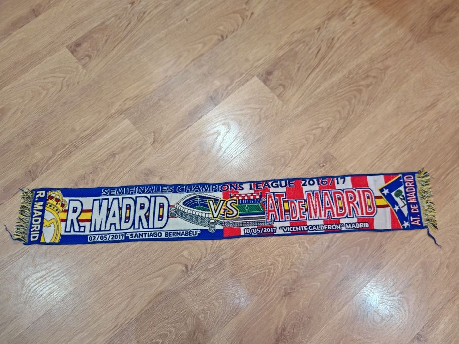 Szalik Real Madrid vs. Atletico Madrid