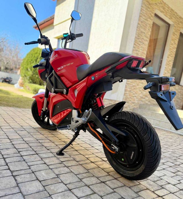 Електробайк Little Monster 2800W Права не треба Електро мотоцикл RED