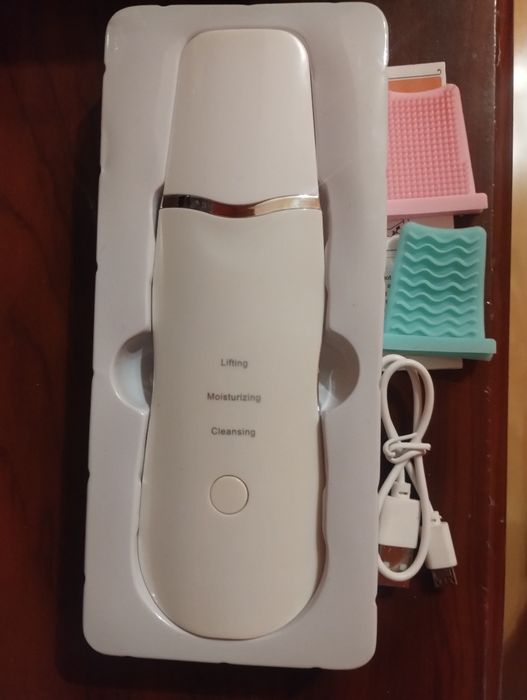 Ультразвуковой скрабер, аппарат для очищения кожи лица, массаж