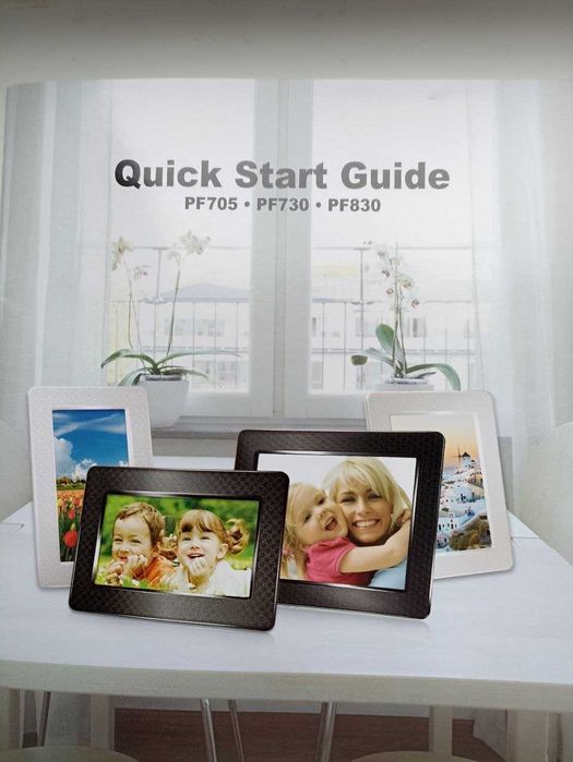 Цифрова фоторамка Transcend PF830W 4GB Стан нового