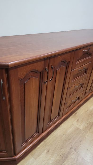 Komoda 210cm drewno naturalne