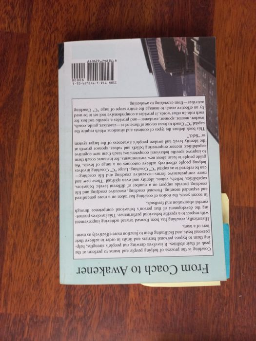 Vendo livro: From coach to awakener