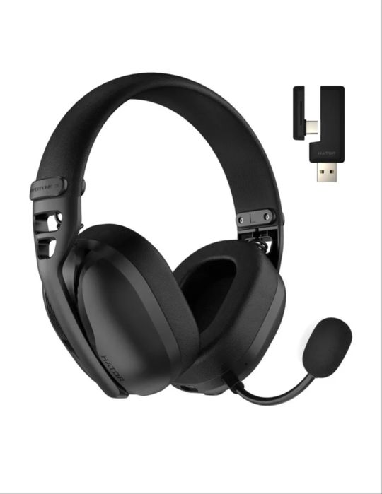 Игровые наушники  HATOR Hyperpunk 3 Wireless Black ESH15 гарантия