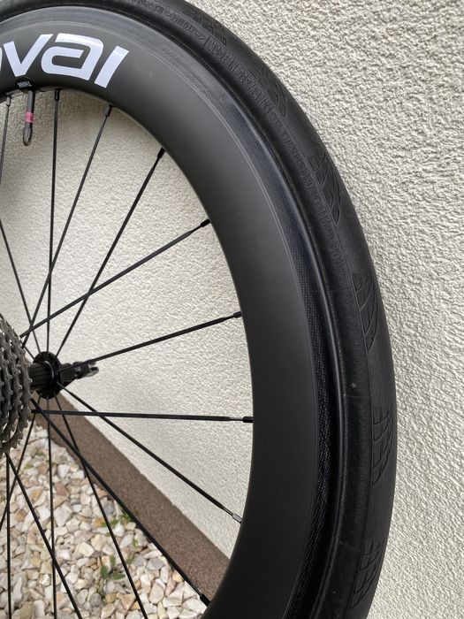 Koła karbonowe v-brake 60x700c 60 mm stożek 1600g!