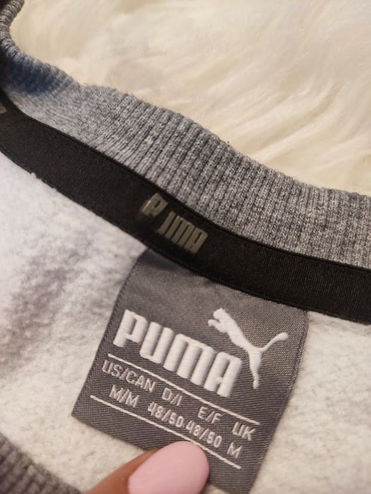 Bluza szara bawełniana Puma M