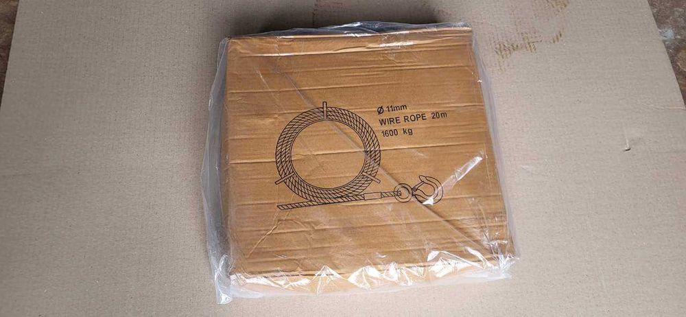 Стальной трос 11мм с крюком для МТМ