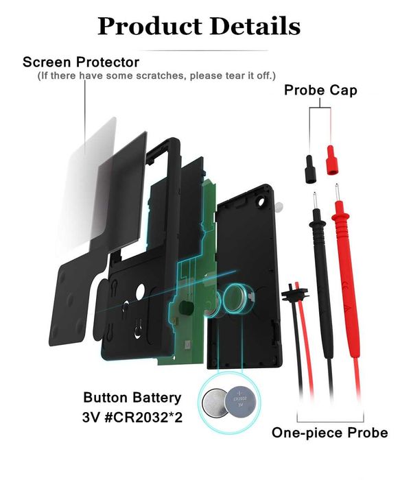 Cyfrowy multimetr automatyczny BSIDE ADMS9CL